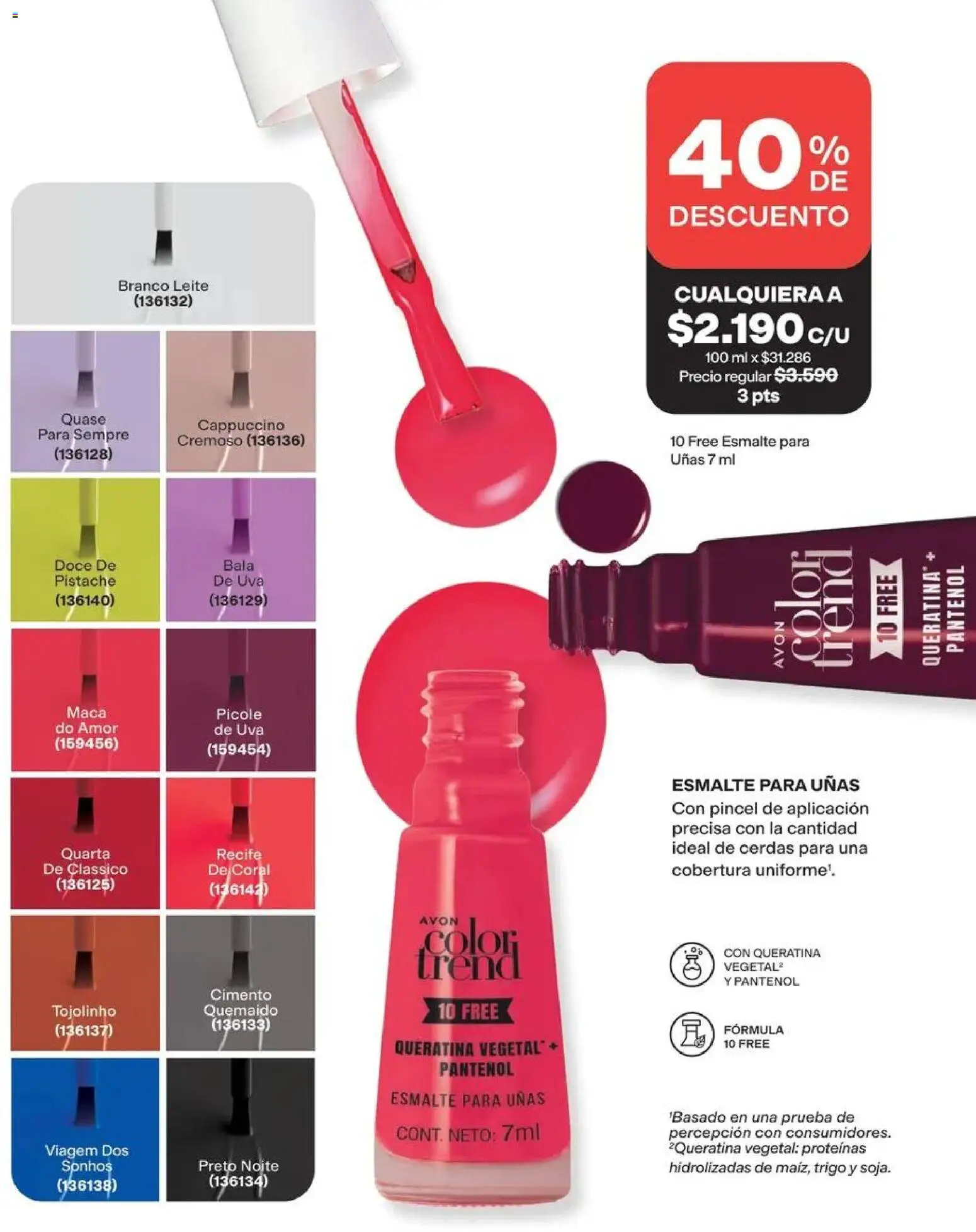 Catálogo Avon Campaña 13 │ válido desde el 31.08.2026 | Página: 16 | Productos: Uva, Pincel