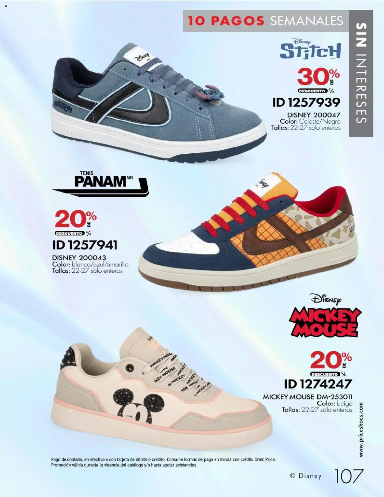 Nuevas ofertas de Price Shoes válidas en toda la República Mexicana desde el 28/10/2026. ¡Encuentra las mejores ofertas en Price Shoes catálogo 10 pagos sin intereses! | Página: 107