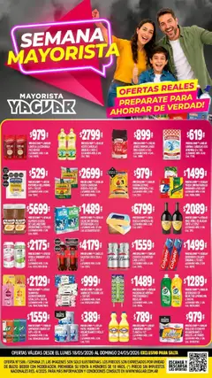 Vista previa Yaguar - Oferta Semanal Salta válido desde el 18.05.2026