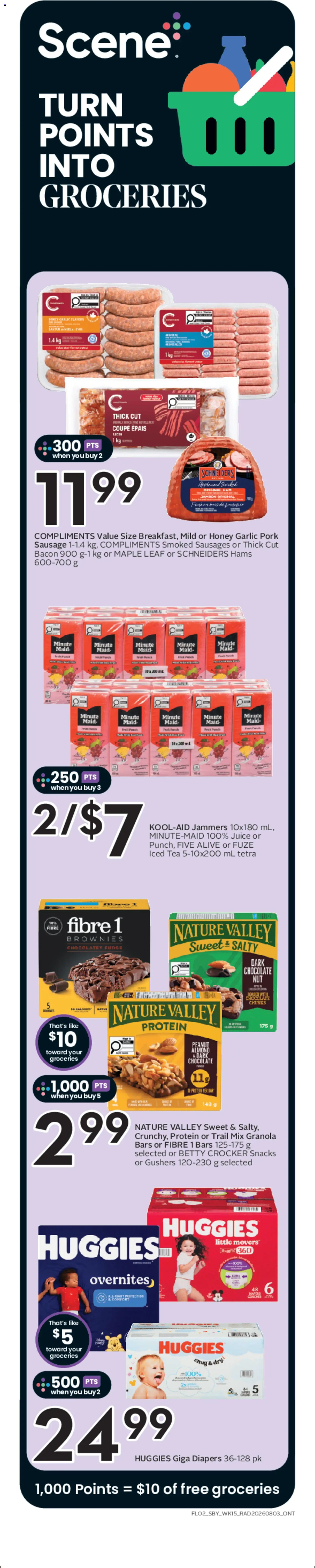Sobeys flyer valid from Aug 6, 2026 | Page: 3