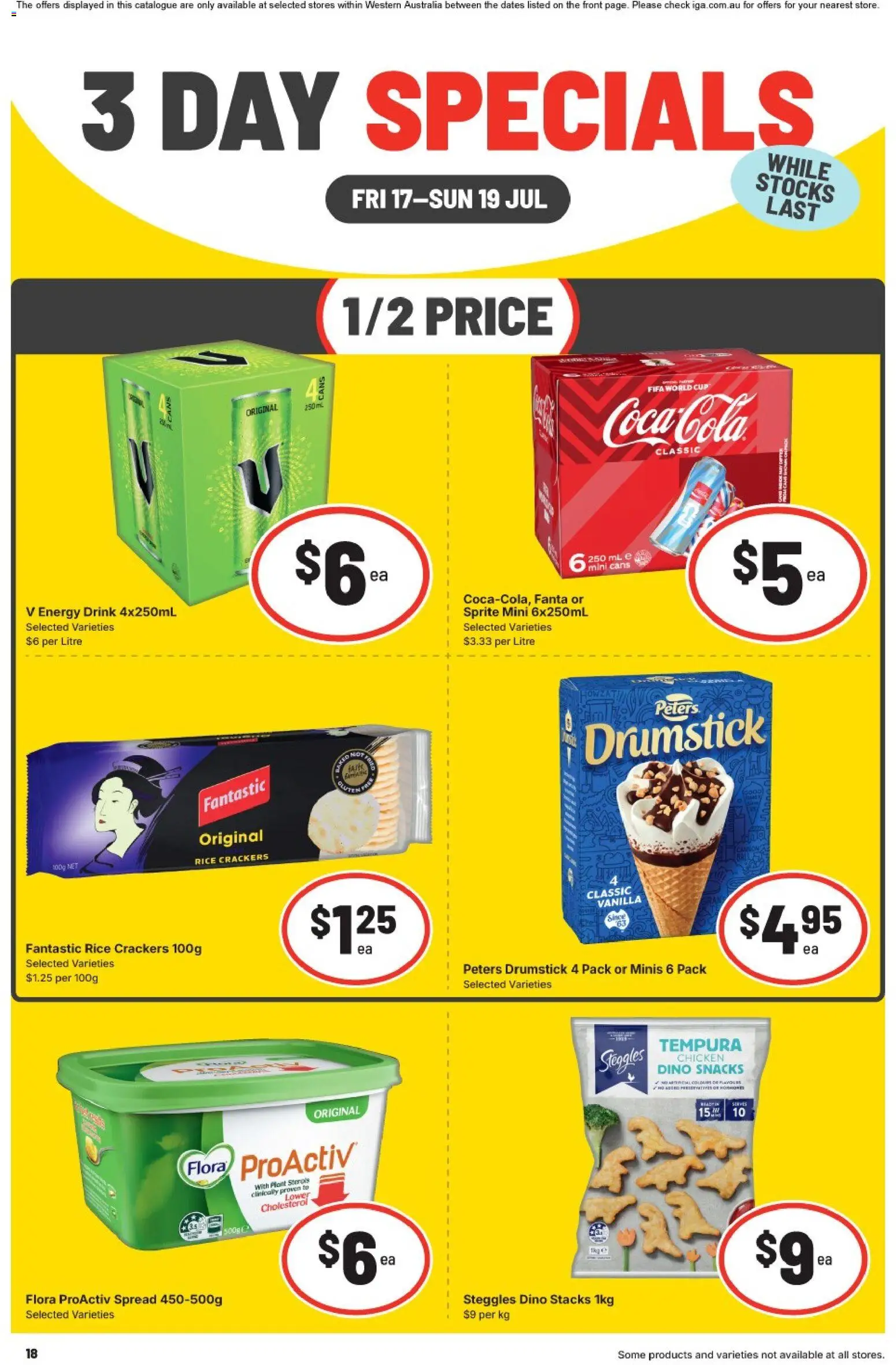 IGA catalogue - valid from 17/07/2026 | Page: 2 | Products: Crackers, Plant, Chicken, Rice