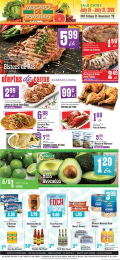 Preview of Market Basket weekly ads valid from 07/15/2026