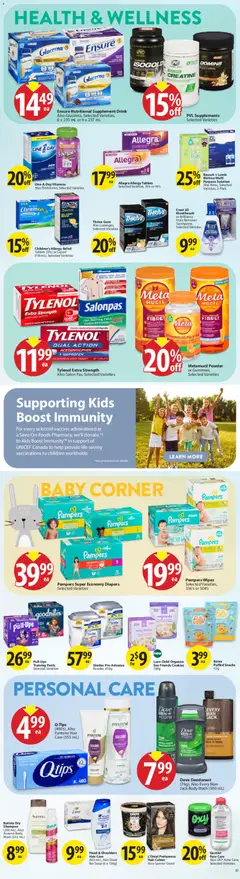 Preview of Save on foods weekly flyer / circulaire from shop Save on foods valid from 11.06.2026 | Page: 28