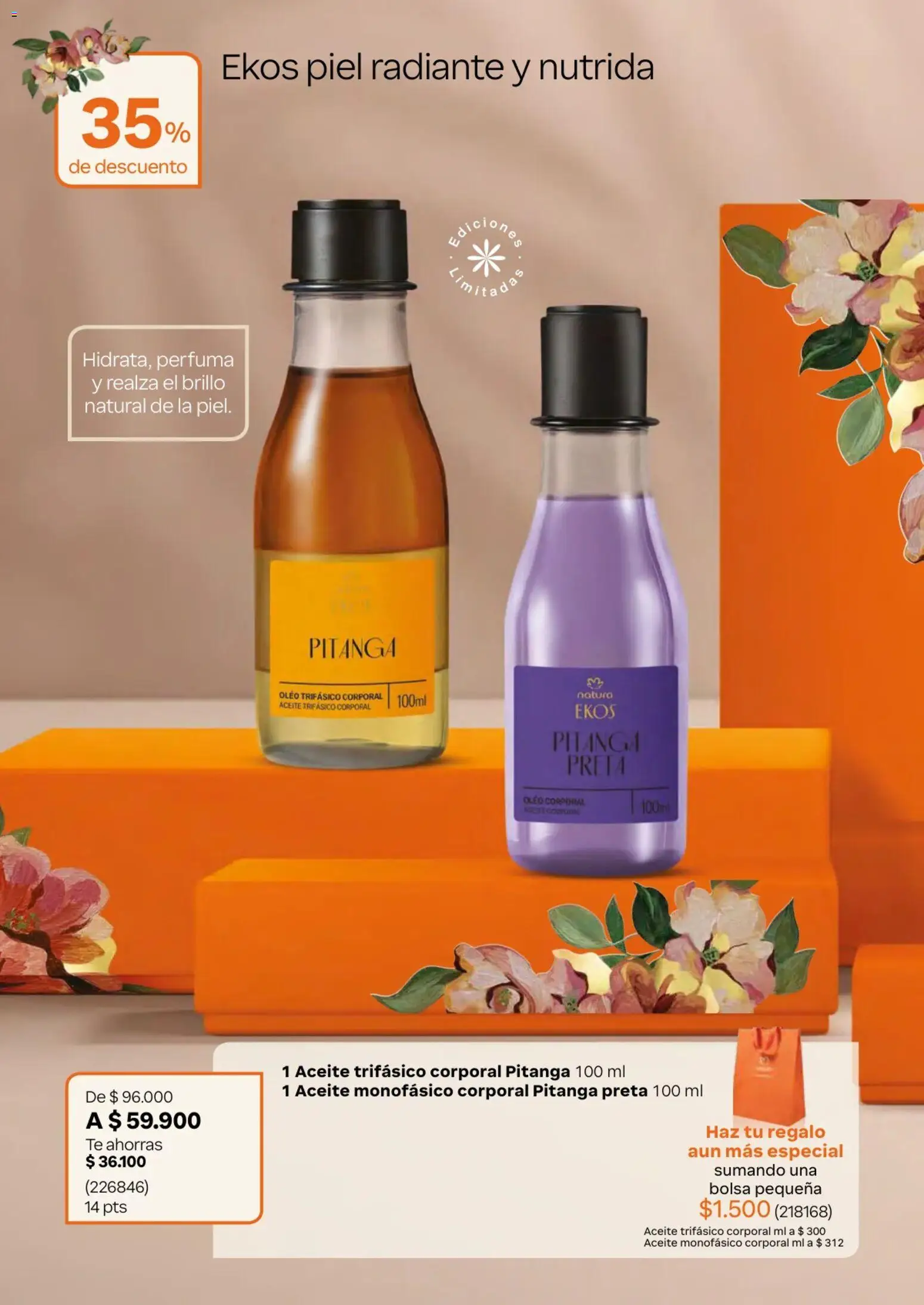 Natura revista - valida desde el 01.04.2026 | Página: 23 | Productos: Té, Bolsa, Brillo, Aceite