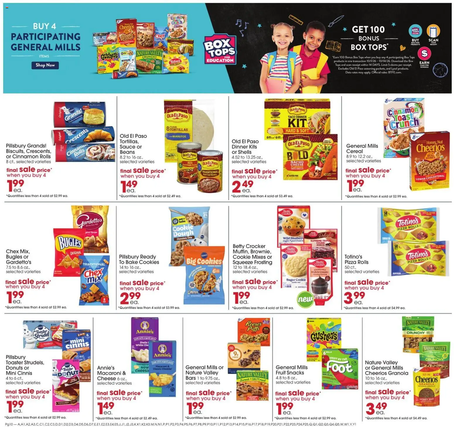 Giant Eagle Weekly Ad - valid from 10/01/2026 | Page: 6 | Products: Toaster, Honey, Sauce, Dough