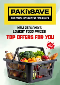 PAK’nSAVE catalogue preview  - valid from 18.05.2026