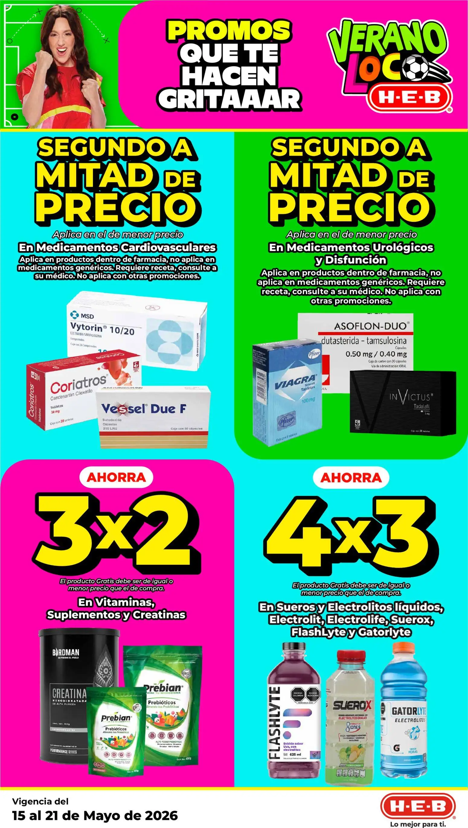 Nuevas ofertas de H-E-B válidas en toda la República Mexicana desde el 15.05.2026. ¡Encuentra las mejores ofertas en H-E-B folleto! | Página: 5 | Productos: Té, Caja