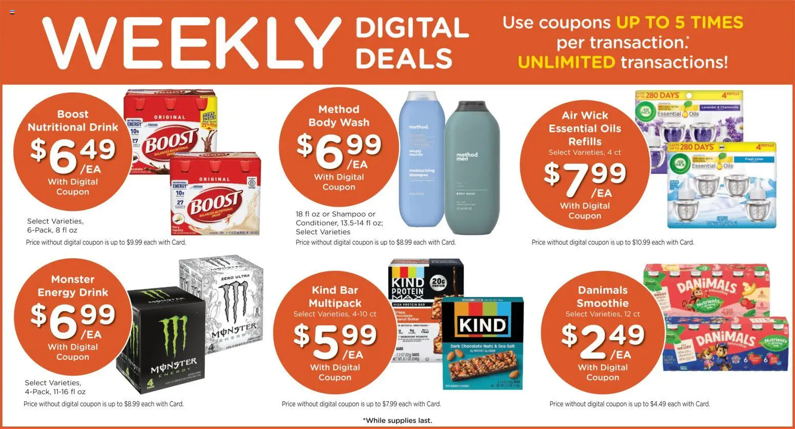 Kroger Weekly Ad - valid from 17.06.2026 | Page: 3 | Products: Butter, Chocolate, Body Wash, Salt
