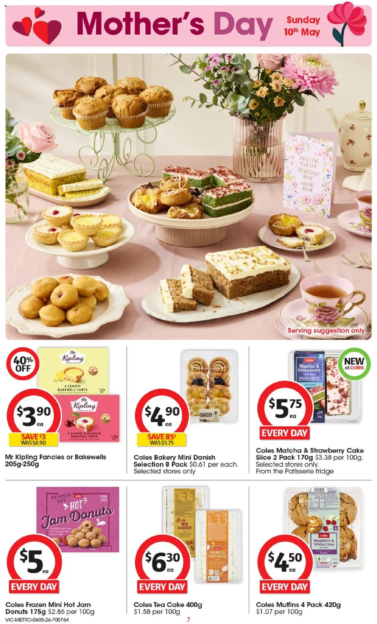 Coles catalogue - valid from 06.05.2026 | Page: 8 | Products: Tea, Lemon, Raspberry, Fridge