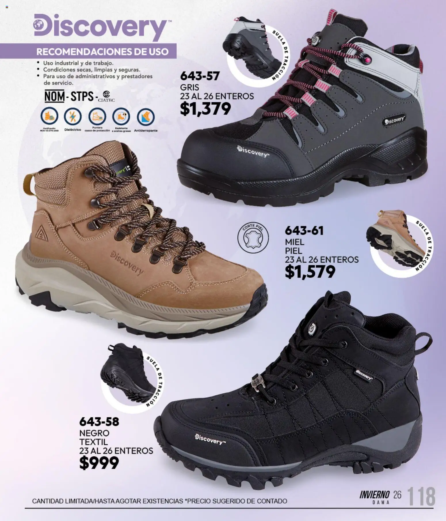 Nuevas ofertas de Cklass válidas en toda la República Mexicana desde el 11/09/2026. ¡Encuentra las mejores ofertas en Cklass catálogo Sportbrands Caballero Invierno! | Página: 260 | Productos: Miel
