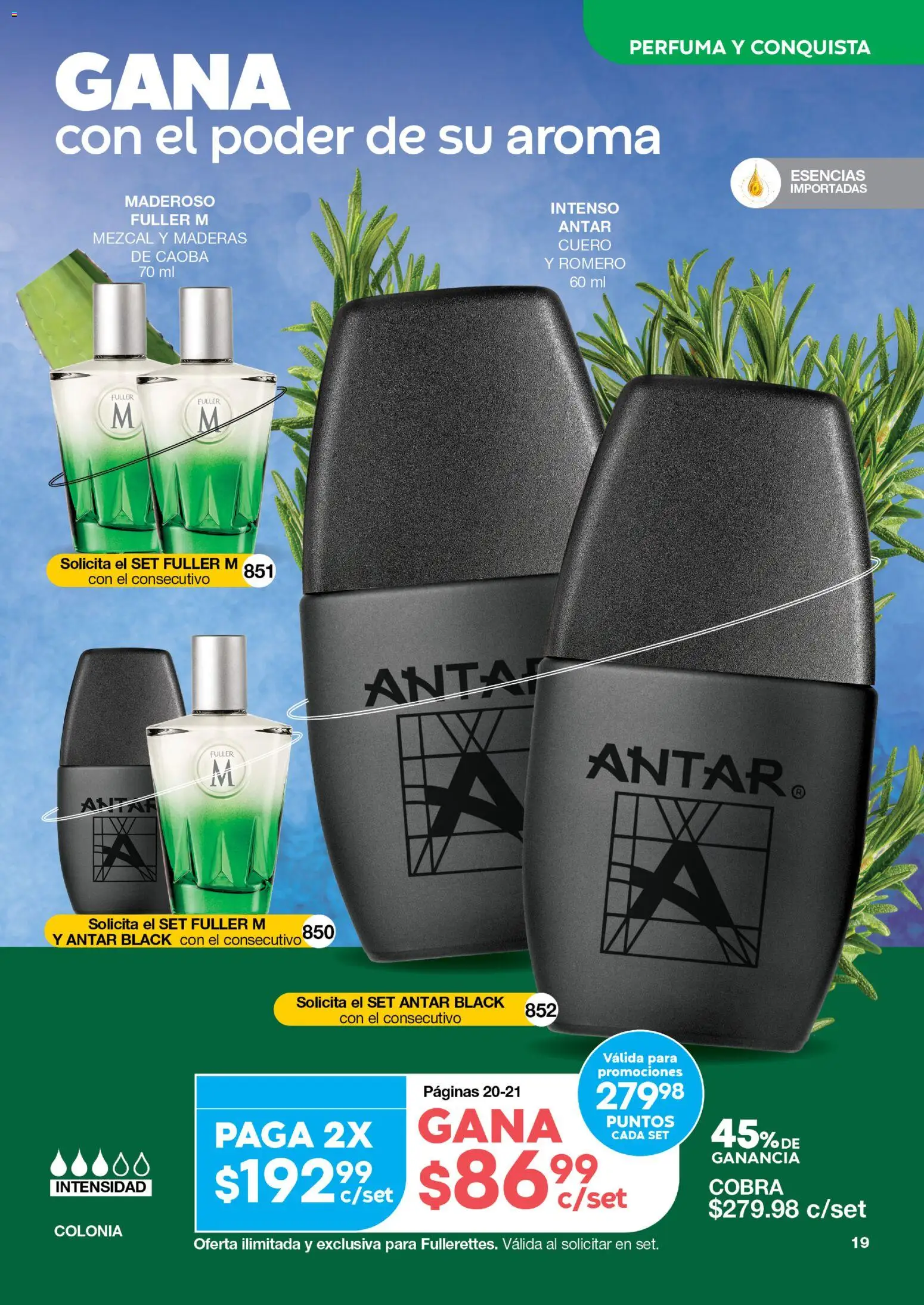 Nuevas ofertas de Fuller válidas en toda la República Mexicana desde el 22/07/2026. ¡Encuentra las mejores ofertas en Fuller Gana Más 8 2026! | Página: 19 | Productos: Esencias