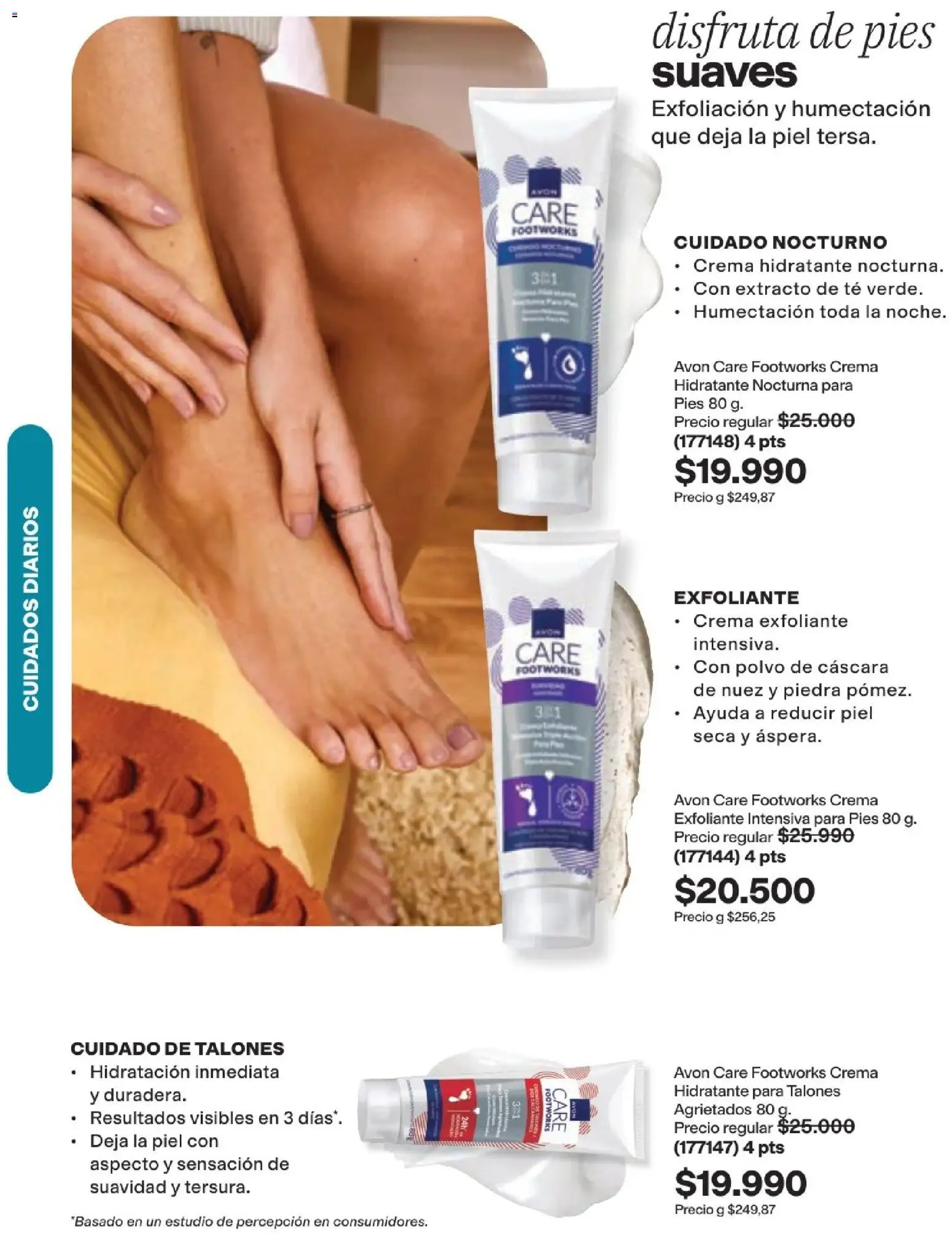 Avon revista - valida desde el 19/09/2026 | Página: 131 | Productos: Té, Crema, Polvo, Nuez