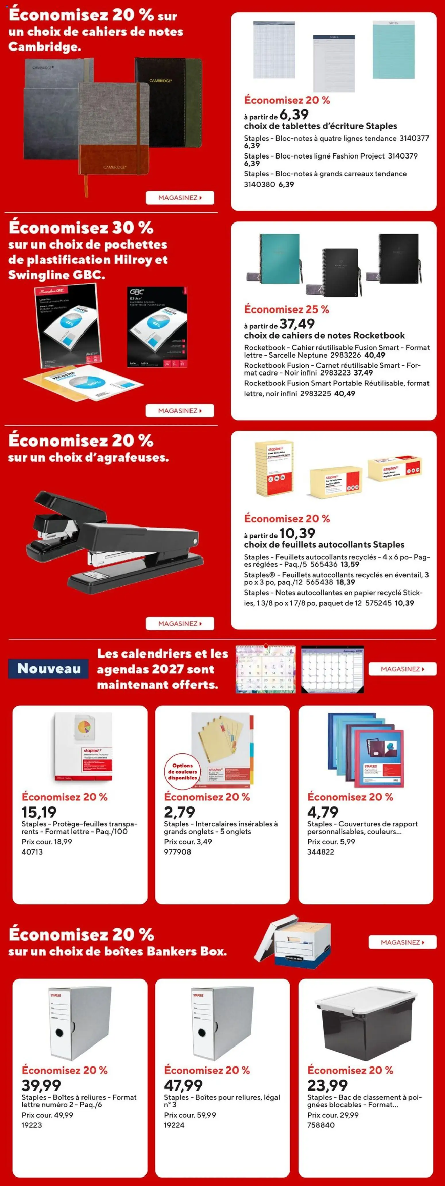 Staples flyer valid from Sep 25, 2026 | Page: 10