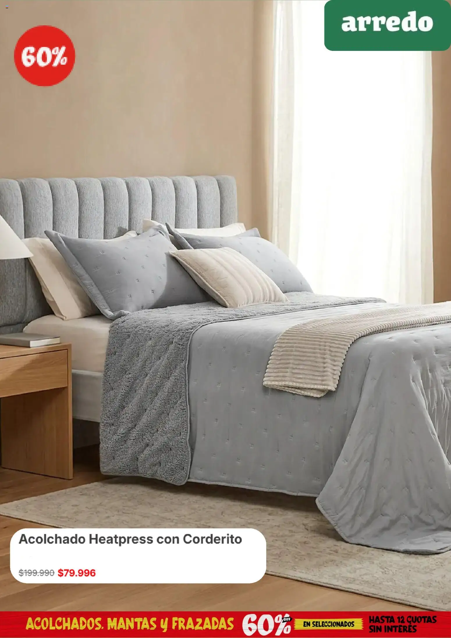 Arredo catálogo │ válido desde el 04/09/2026 | Página: 1 | Productos: Acolchado