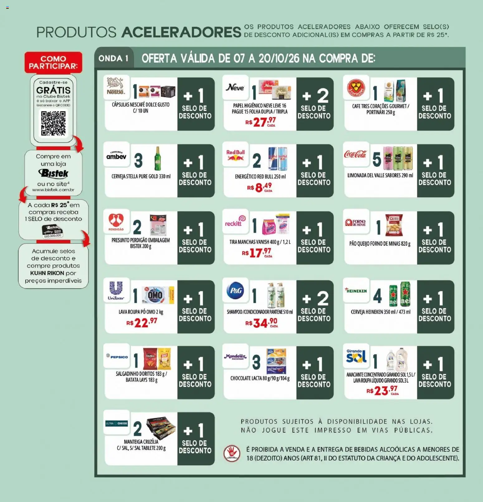 Bistek Supermercados Folheto - válido de 07/10/2026 | Página: 3