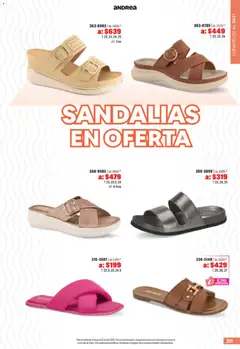 Vista previa de Andrea catálogo Outlet, nuevo folleto de la tienda, válido en México a partir del 31/05/2026 | Página: 201