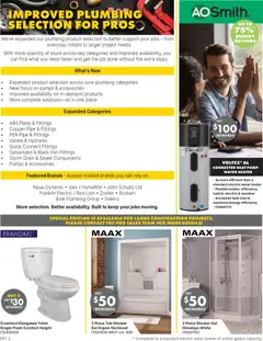Preview of Kent flyer - KentPro Monthly - NS from shop Kent valid from Oct 1, 2026 | Page: 2 | Products: Water, Iron, Shower