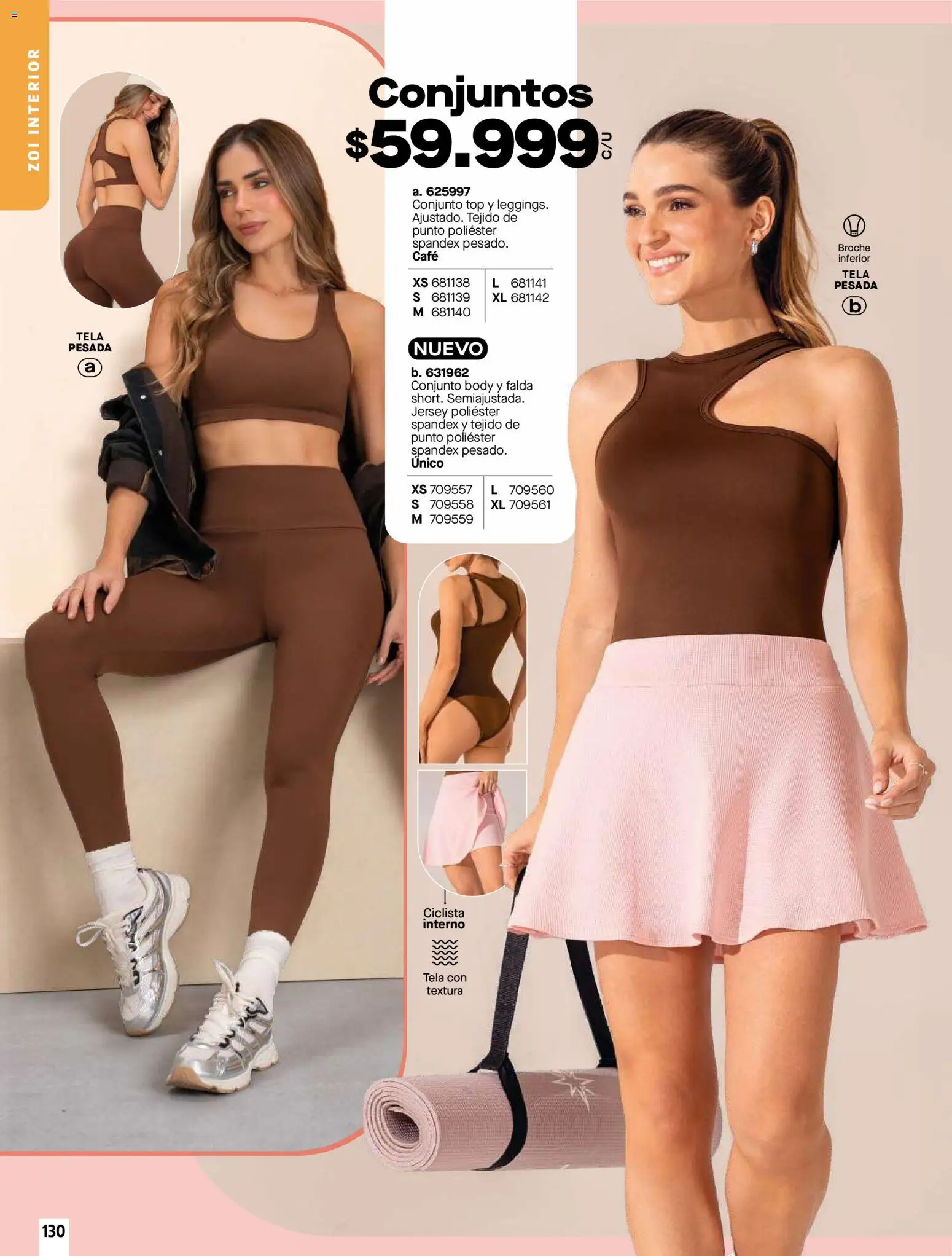 Carmel revista - valida desde el 01.06.2026 | Página: 130 | Productos: Falda, Body, Top, Conjunto