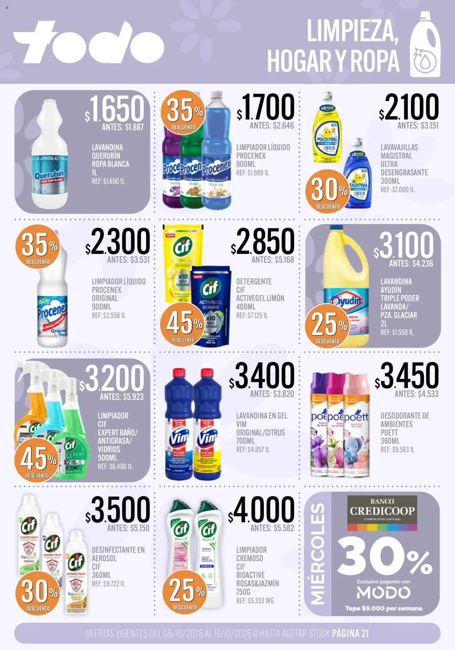 Supermercados TODO catálogo │ válido desde el 06/10/2026 | Página: 21