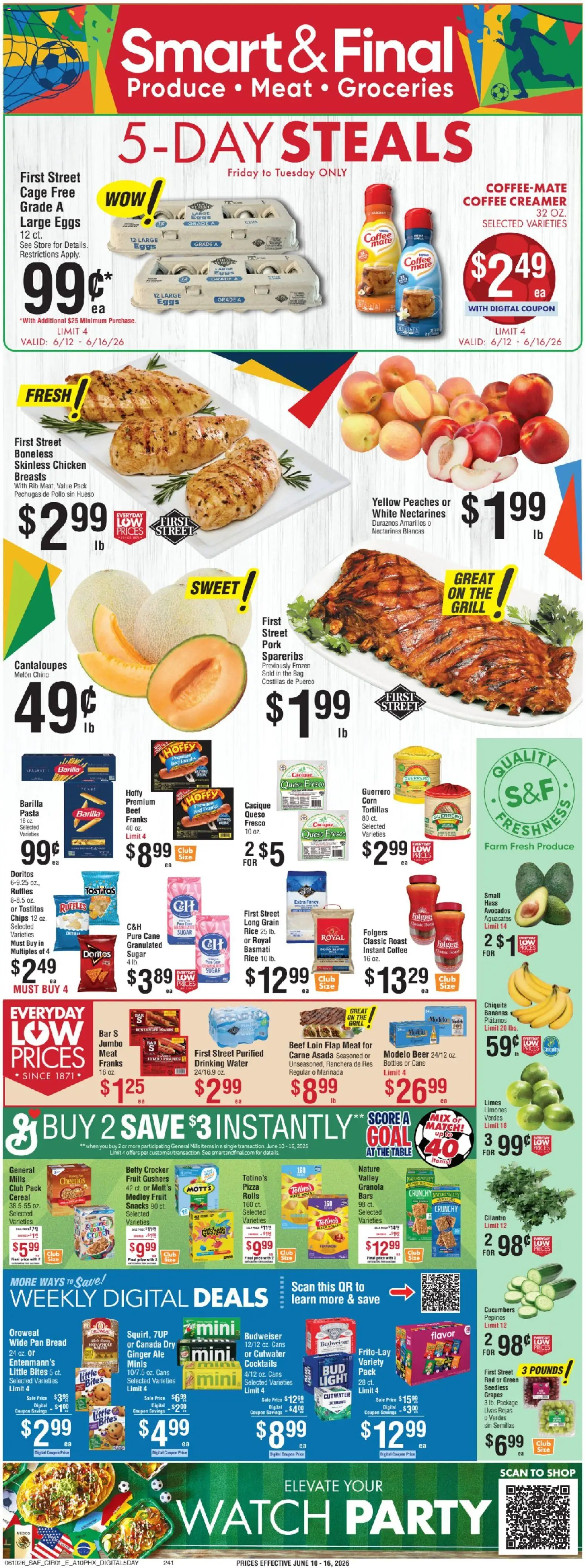 Smart & Final Weekly Ad - valid from 12.06.2026 | Page: 1
