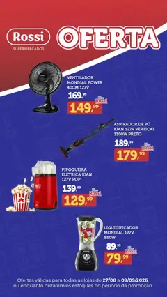 Rossi Supermercados ofertas atual - Pré-Visualização do folheto da loja Rossi Supermercados, válido de 27/08/2026 | Página: 1