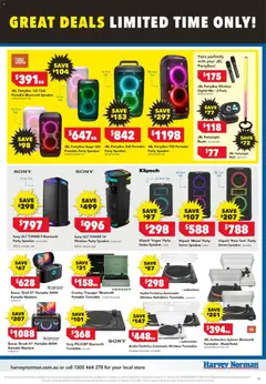 Preview of Harvey Norman Electrical Clearance - valid from 18/06/2026 | Page: 11 | Products: Box, Accessories, Digital, Portable