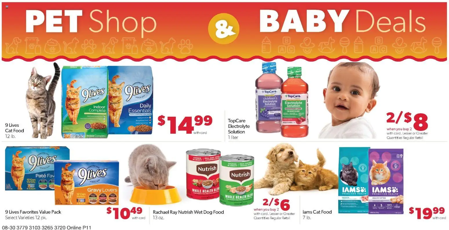Family Fare Weekly Ad - ND - valid from 08/30/2026 | Page: 15 | Products: Cat Food, Olives, Beef, Pâté