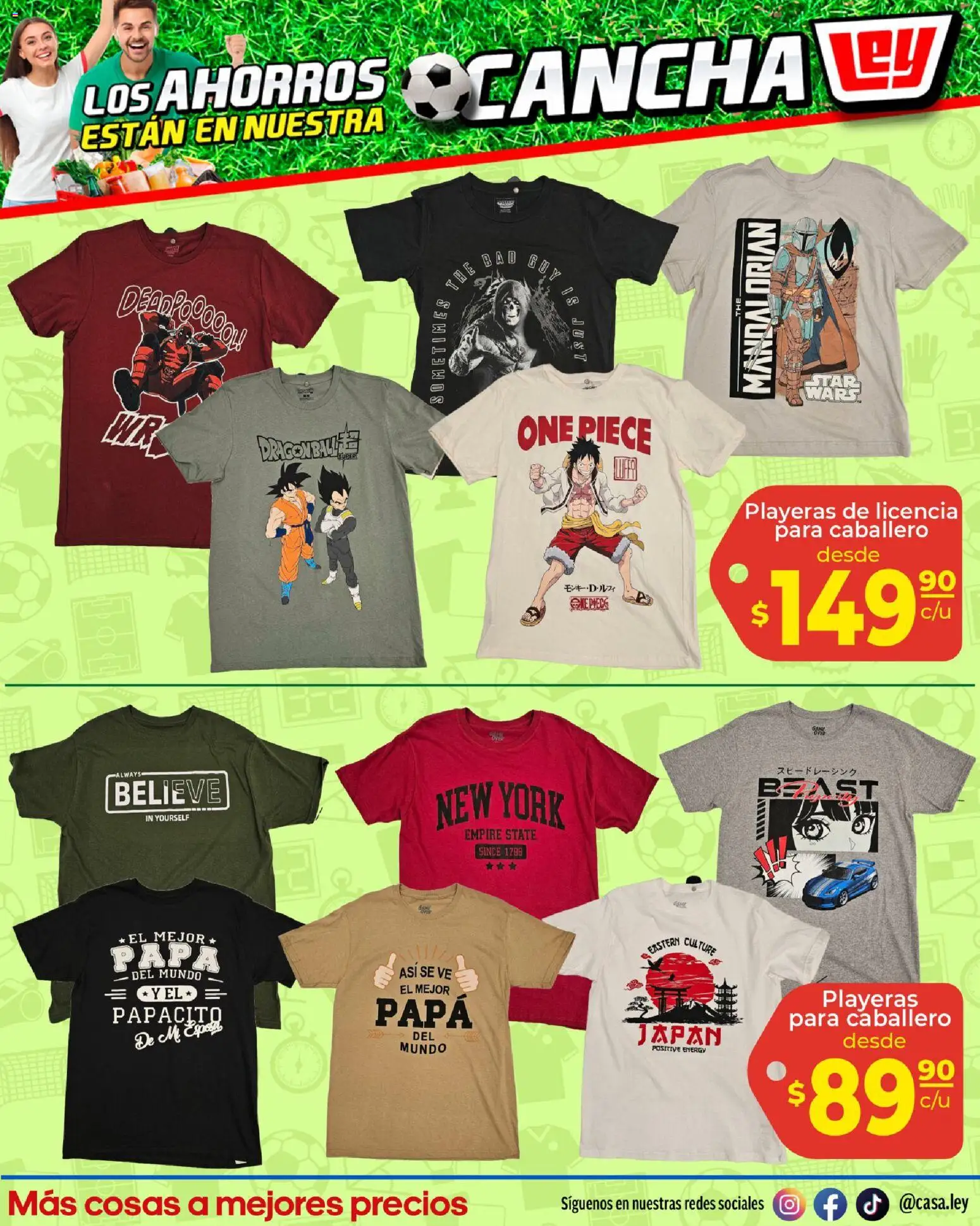 Nuevas ofertas de Casa Ley válidas en toda la República Mexicana desde el 11.06.2026. ¡Encuentra las mejores ofertas en Casa Ley folleto Día del Padre con Con Mundial 2026! | Página: 7 | Productos: Papa