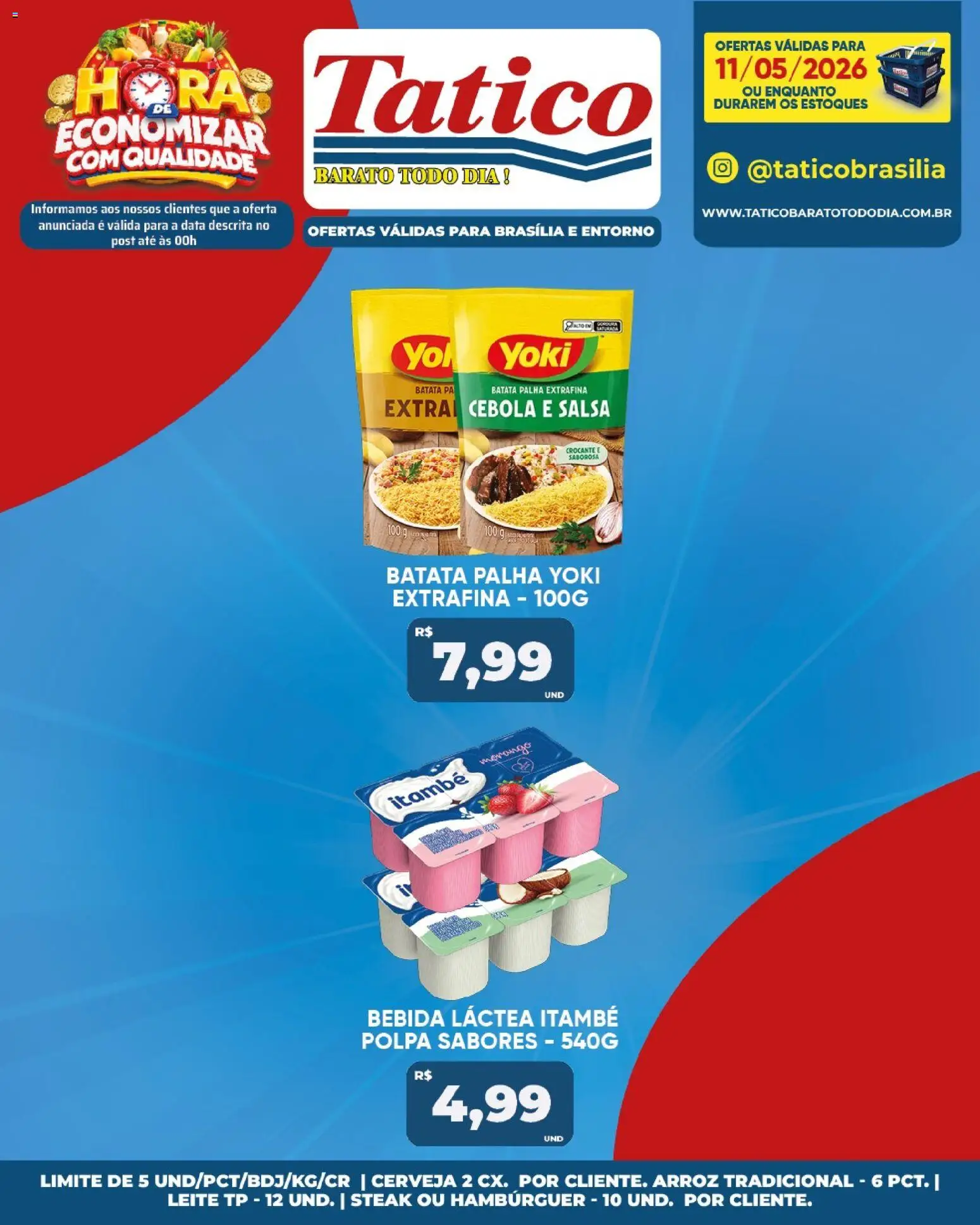 Tatico Folheto - válido de 12.05.2026 | Página: 38 | Produtos: Hambúrguer, Batata palha, Batata, Pá