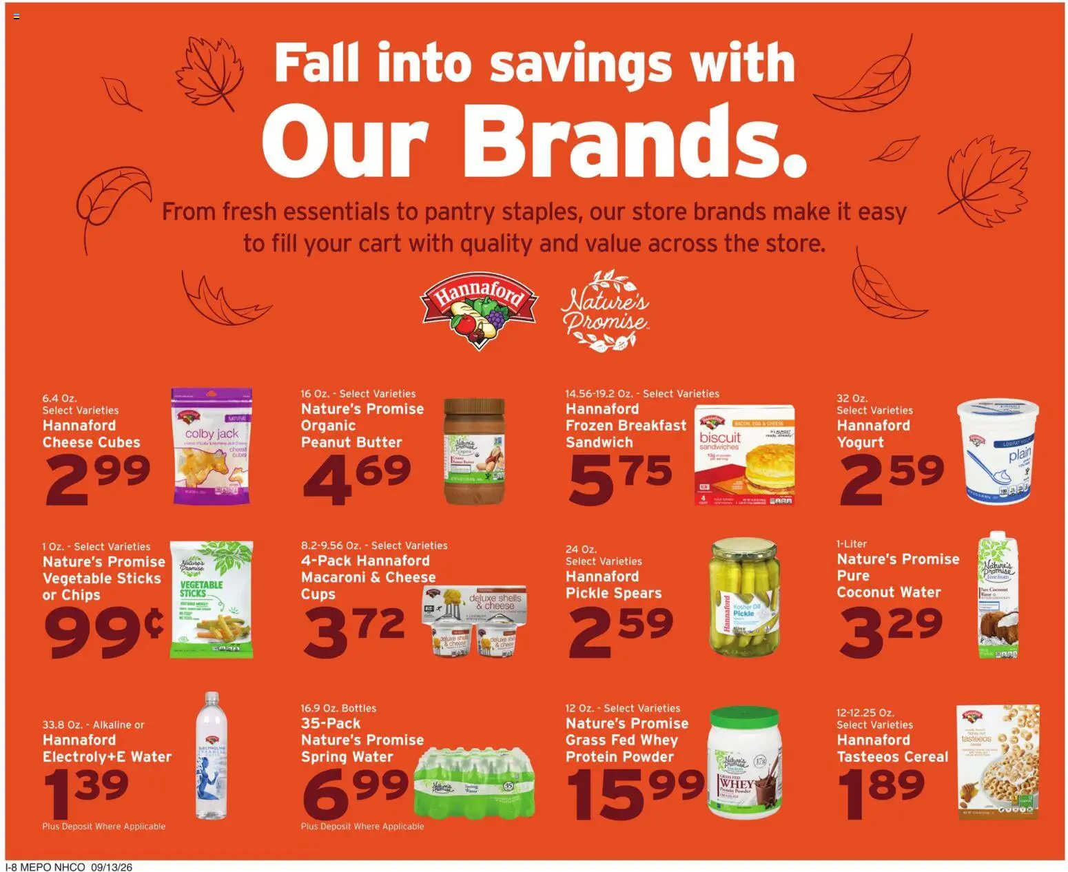 Hannaford Weekly Ad - valid from 09/13/2026 | Page: 22
