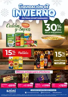Vista previa NINI Mayorista -  Liquidación de invierno válido desde el 07/09/2026 | Página: 1 | Productos: Choclo, Carne, Chocolate, Crema