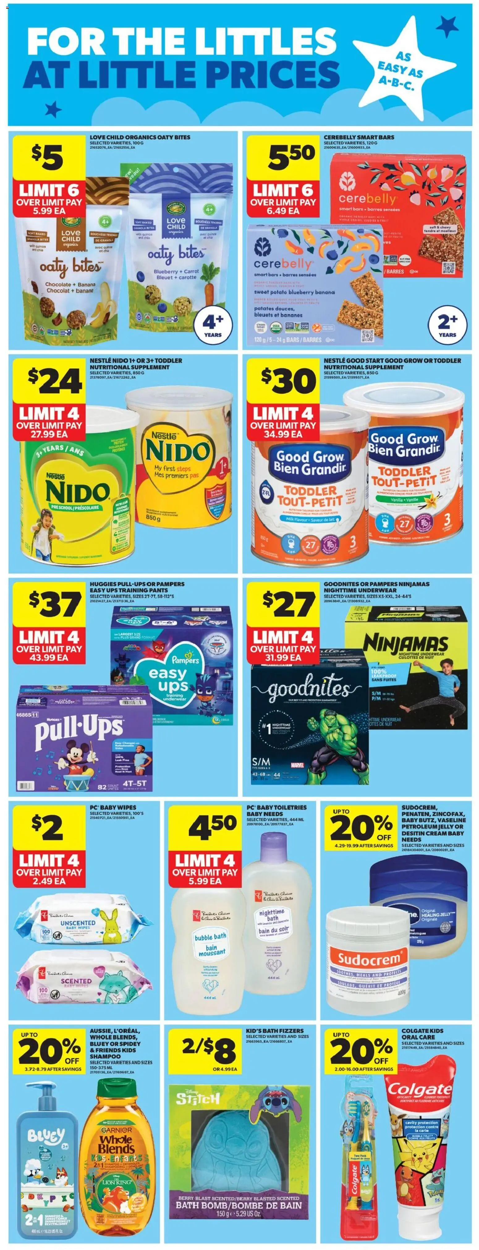 Real Canadian Superstore flyer valid from Aug 13, 2026 | Page: 31 | Products: Chips, Quinoa, Chocolate, Pants