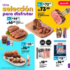Vista previa de folleto Catálogo Plaza Vea - Especial Aniversario N1 de la Plaza Vea válido desde 01/10/2026 | Página: 13 | Productos: Filete, Embutido, Tilapia