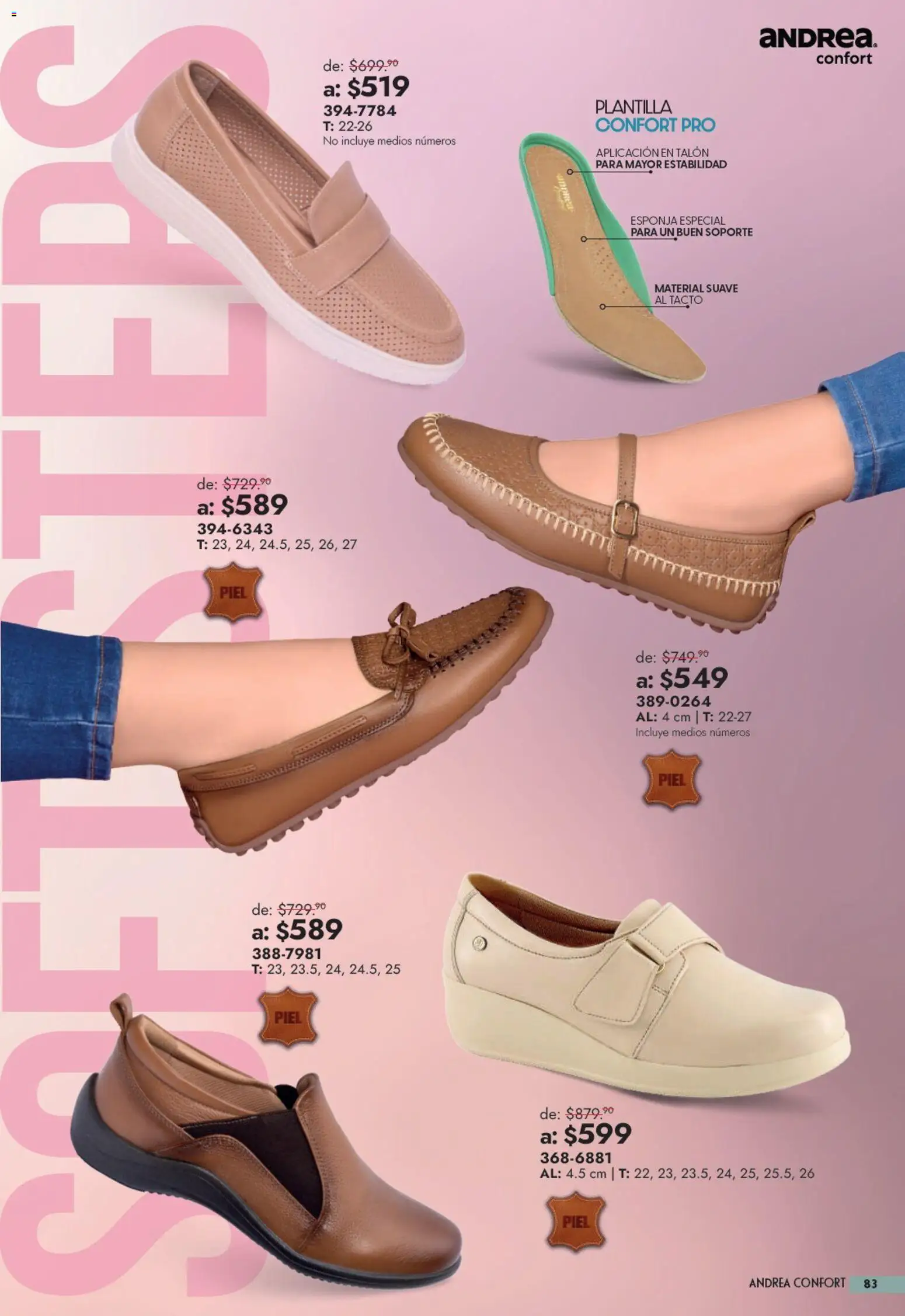 Nuevas ofertas de Andrea válidas en toda la República Mexicana desde el 13/09/2026. ¡Encuentra las mejores ofertas en Andrea catálogo Outlet! | Página: 83 | Productos: Esponja