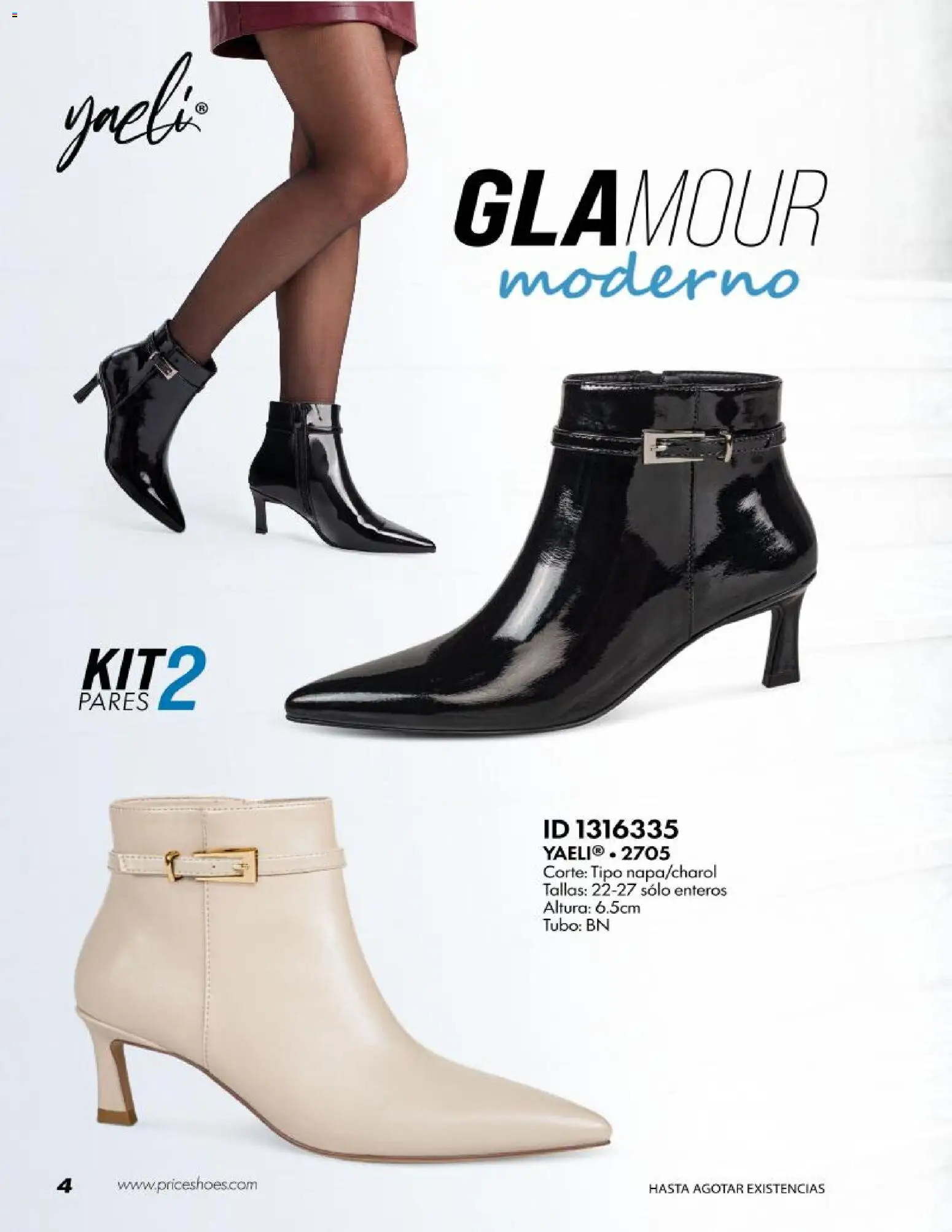Nuevas ofertas de Price Shoes válidas en toda la República Mexicana desde el 20/10/2026. ¡Encuentra las mejores ofertas en Price Shoes catálogo Kit´s! | Página: 4