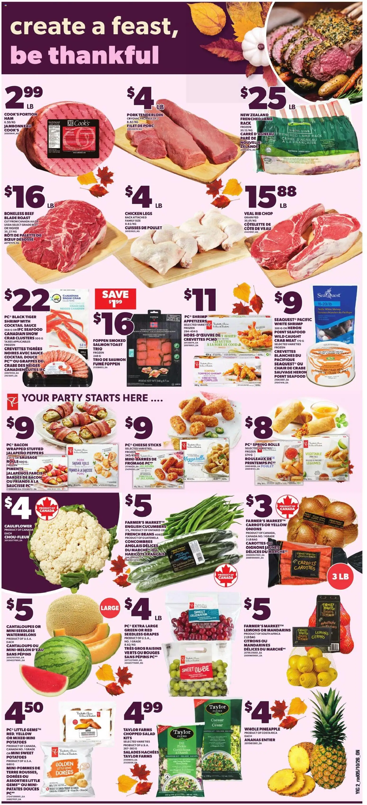 Independent Grocer flyer valid from Oct 8, 2026 | Page: 3