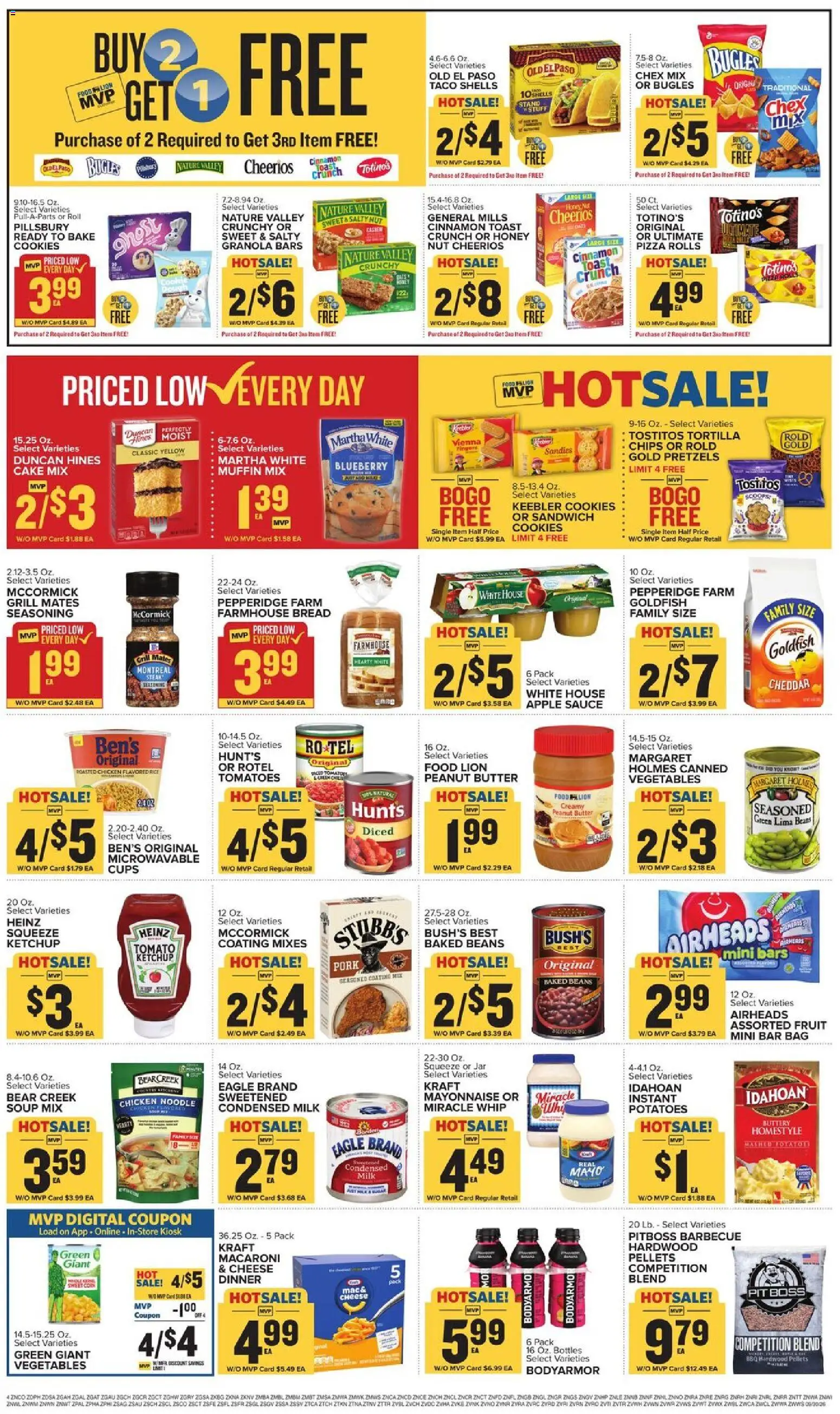Food Lion Weekly Ad - valid from 09/30/2026 | Page: 8 | Products: Mayonnaise, Cake, Bag, Condensed milk