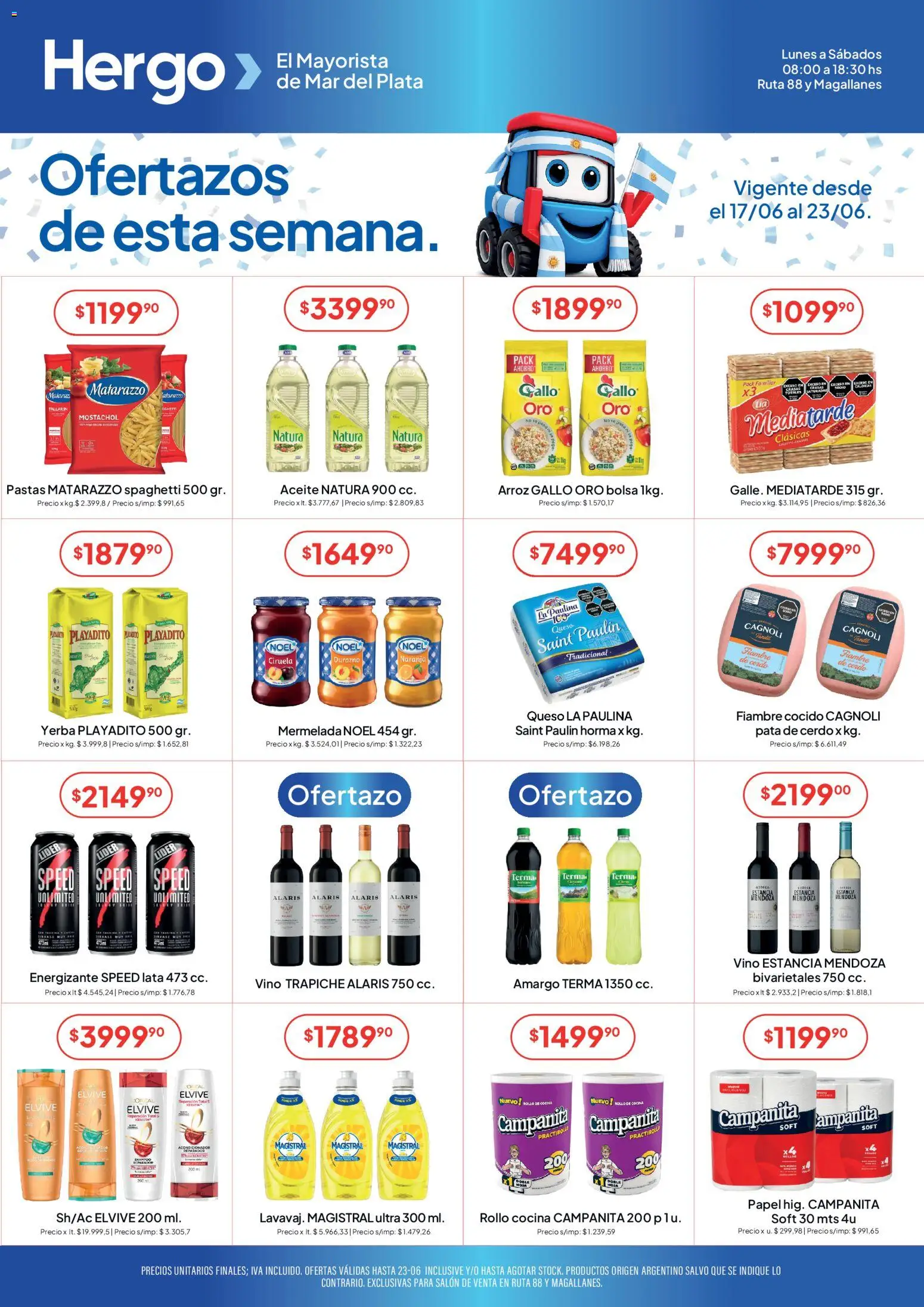 Hergo catálogo │ válido desde el 17.06.2026 | Página: 1 | Productos: Bolsa, Yerba, Queso, Mermelada