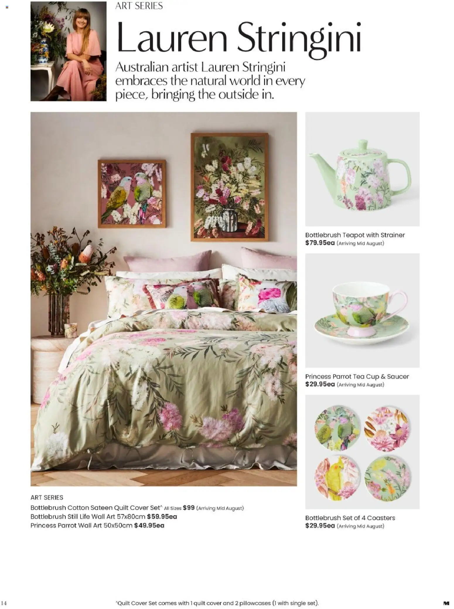 Myer catalogue - valid from 01/08/2026 | Page: 14 | Products: Coasters, Tea