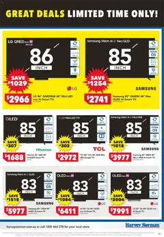 Preview of Harvey Norman Electrical Clearance - valid from 18/06/2026 | Page: 3 | Products: Accessories, Tv