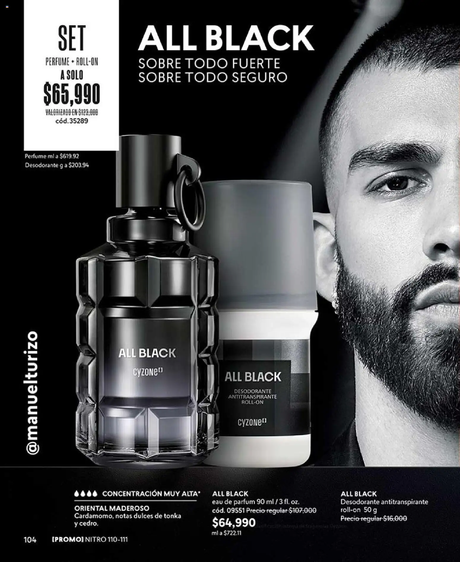 CyZone revista - valida desde el 17/08/2026 | Página: 104 | Productos: Sobre, Perfume, Dulces, Antitranspirante