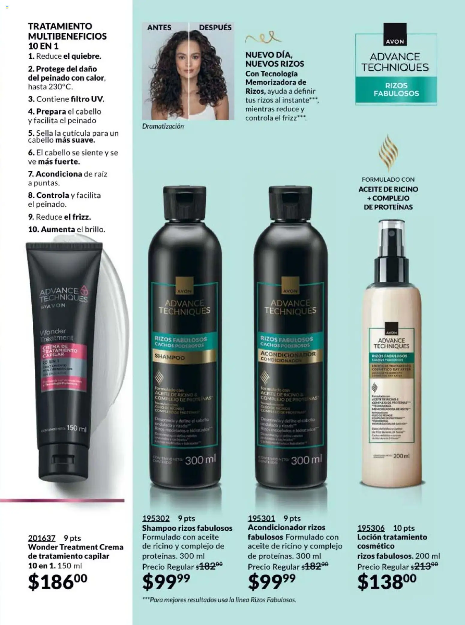 Nuevas ofertas de AVON válidas en toda la República Mexicana desde el 20/02/2026. ¡Encuentra las mejores ofertas en AVON campaña 4 2026! | Página: 177 | Productos: Crema, Aceite, Loción, Shampoo