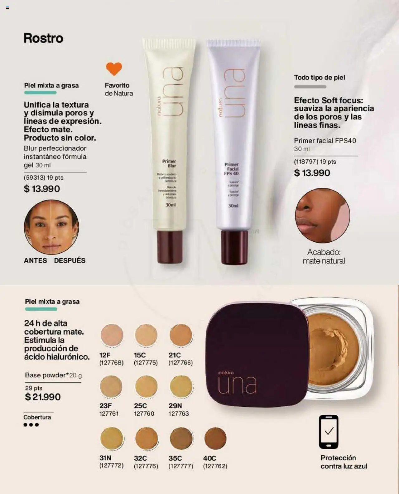 Natura catálogo │ válido desde el 26.06.2025 | Página: 50 | Productos: Perfeccionador, Mate, Base