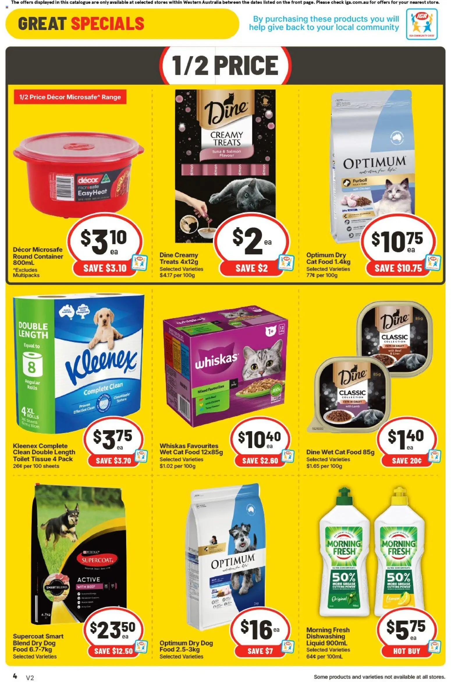 IGA catalogue - valid from 12/08/2026 | Page: 4 | Products: Decor, Food, Liver, Lamb