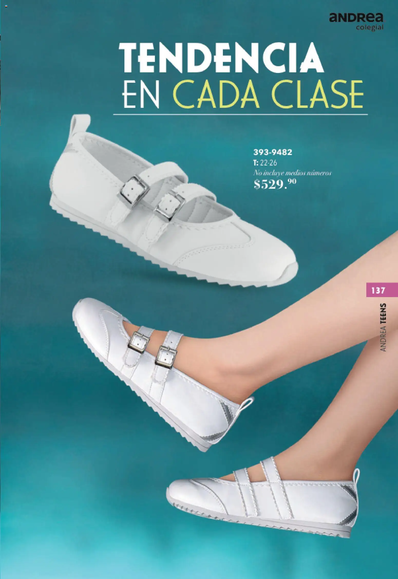 Nuevas ofertas de Andrea válidas en toda la República Mexicana desde el 23/05/2026. ¡Encuentra las mejores ofertas en Andrea catálogo Colegial! | Página: 137