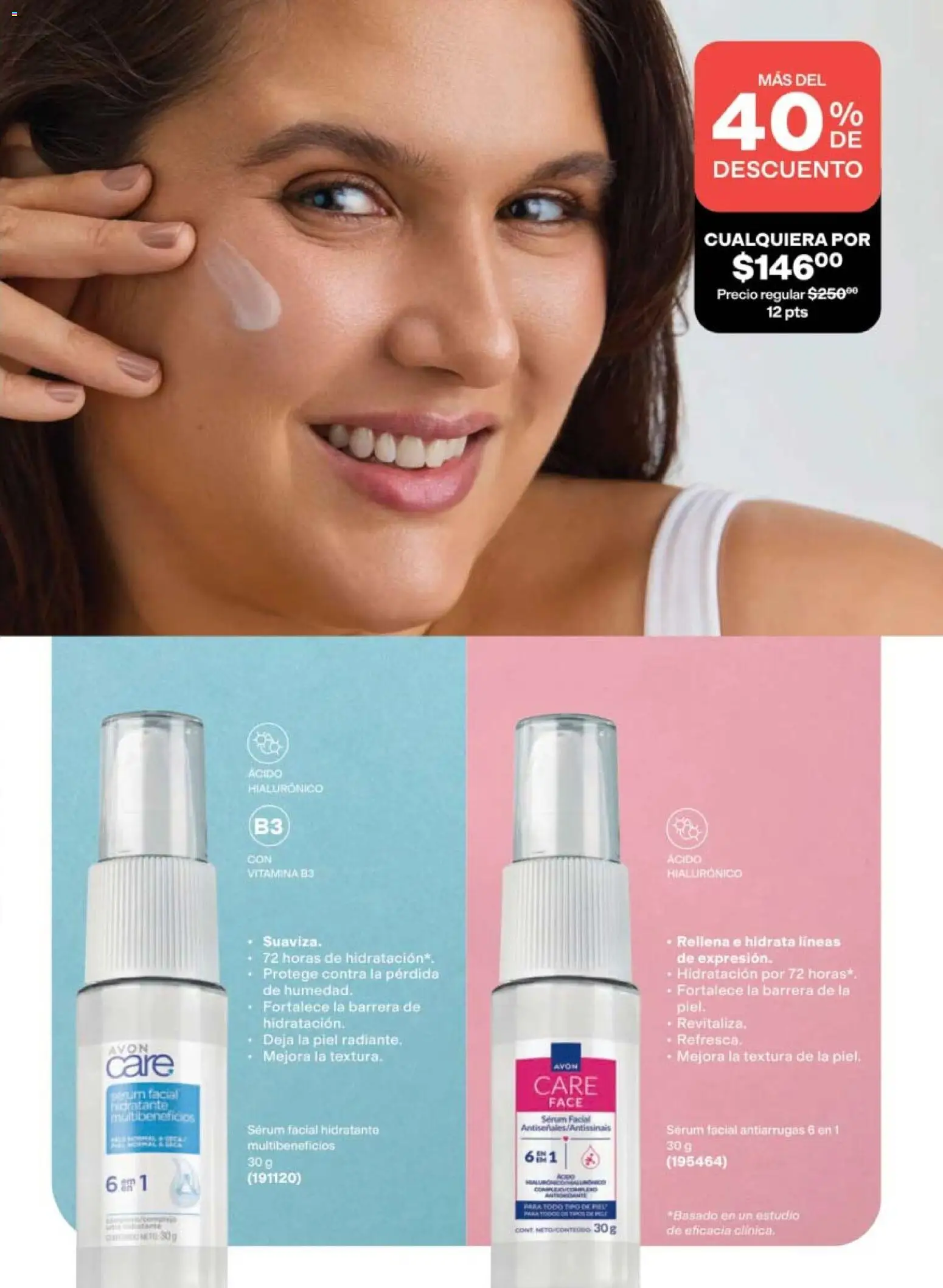 Nuevas ofertas de AVON válidas en toda la República Mexicana desde el 10/07/2026. ¡Encuentra las mejores ofertas en AVON campaña 11 2026! | Página: 121 | Productos: Serum