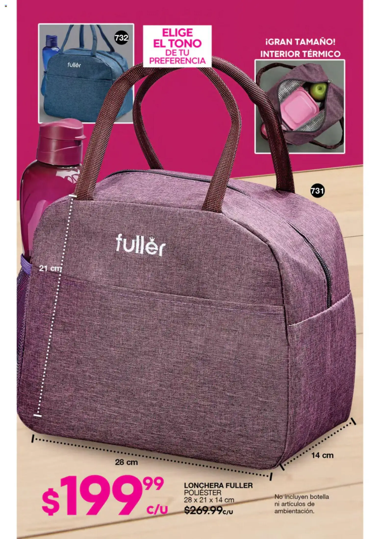 Nuevas ofertas de Fuller válidas en toda la República Mexicana desde el 22/07/2026. ¡Encuentra las mejores ofertas en Fuller campaña 8 2026! | Página: 176 | Productos: Botella