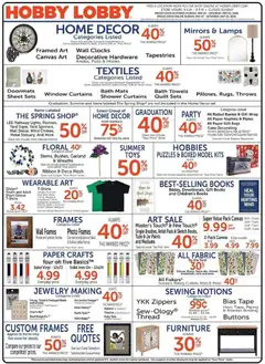 Preview of Hobby Lobby weekly ads valid from 17.05.2026