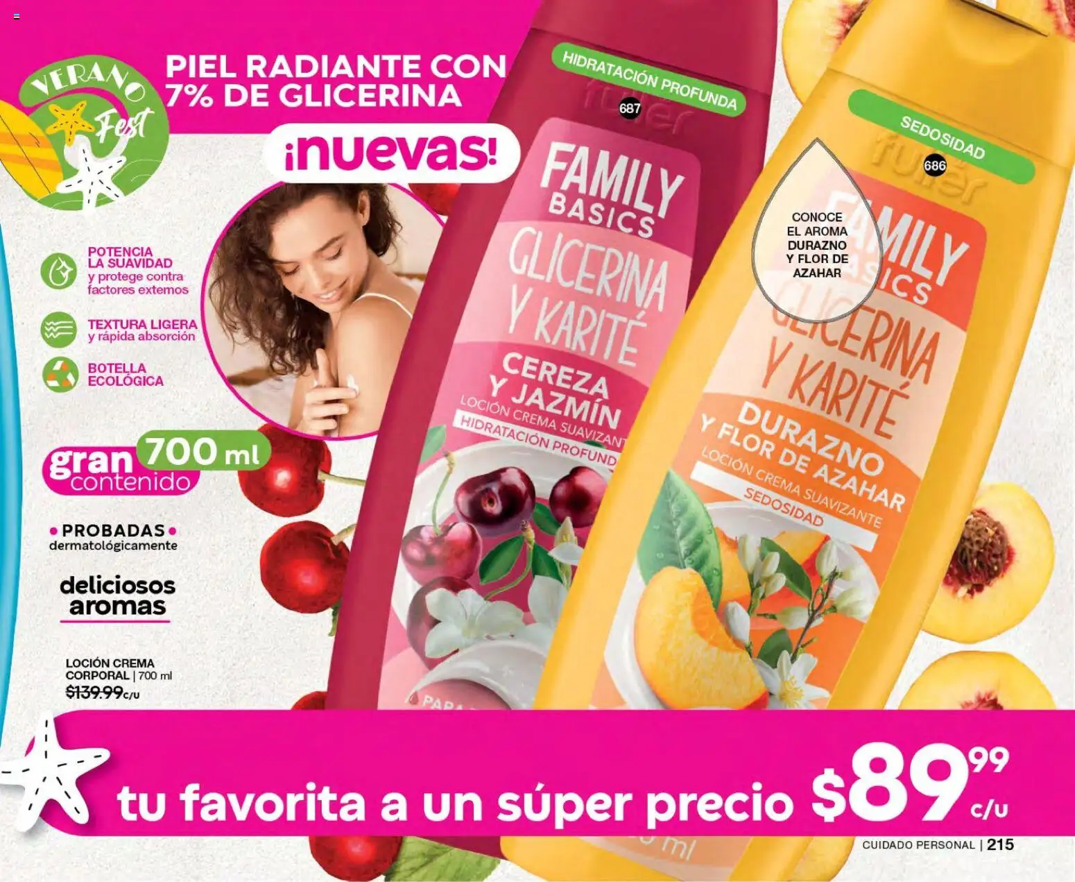 Nuevas ofertas de Fuller válidas en toda la República Mexicana desde el 24.06.2026. ¡Encuentra las mejores ofertas en Fuller campaña 6 2026! | Página: 183 | Productos: Loción, Suavizante, Botella, Crema corporal