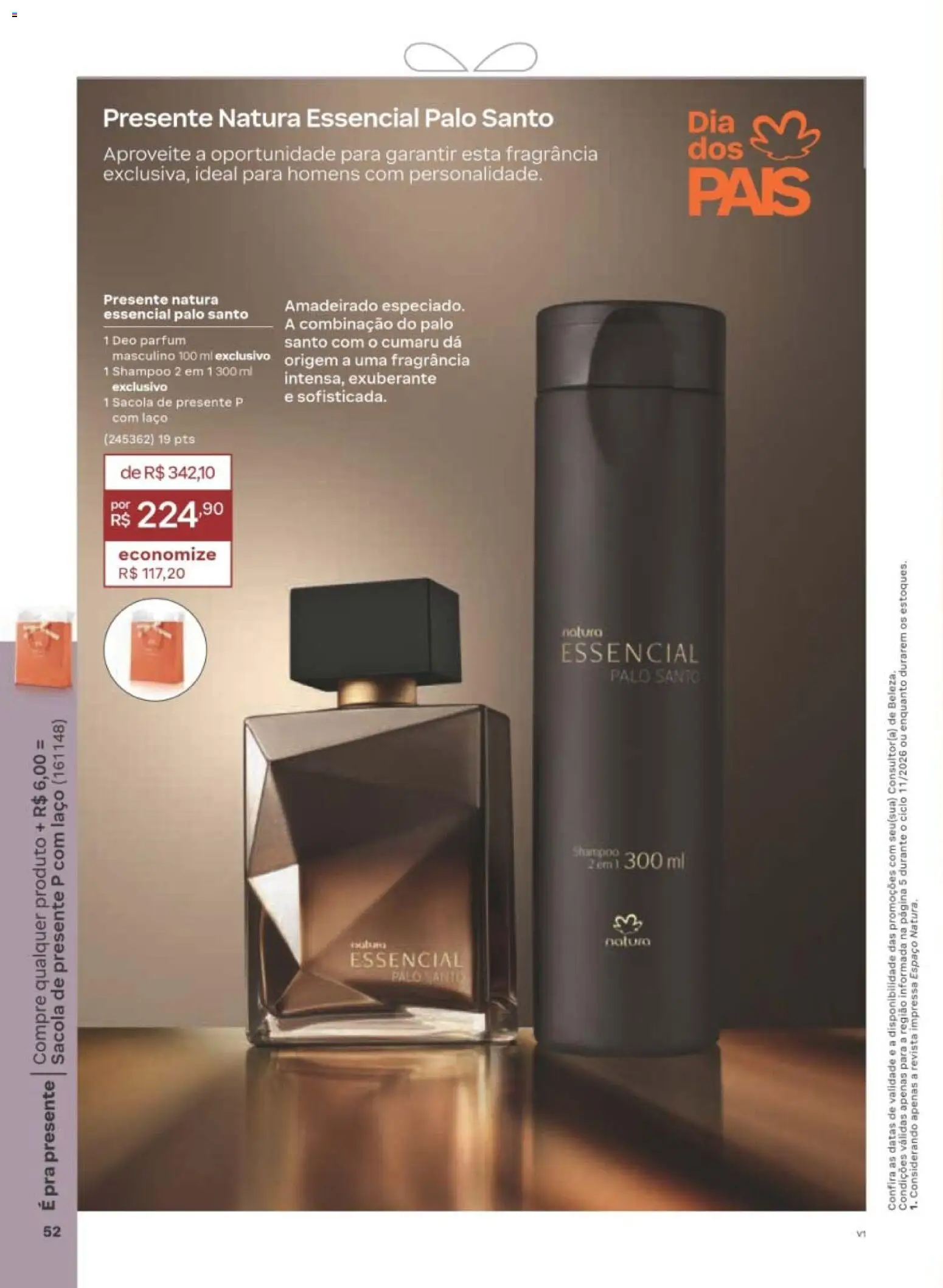 Natura Folheto - válido de 29/06/2026 | Página: 52 | Produtos: Shampoo, Fragrância, Revista
